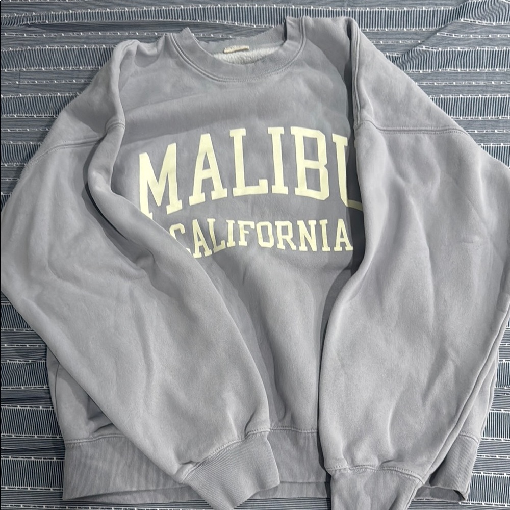 Gray Malibu California Men's Sweater